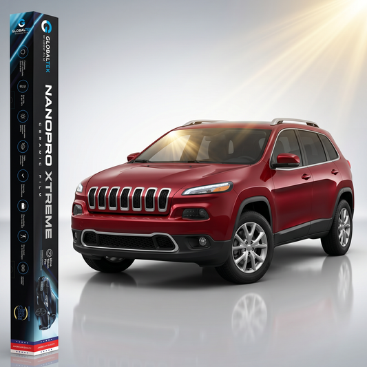 Insulfilm Nano Cerâmica Jeep Cherokee — Corte Computadorizado Sob Medida — Película Térmica Premium Nanopro Xtreme