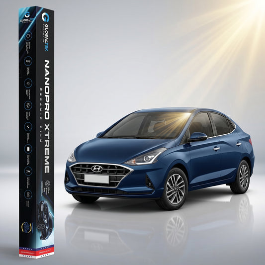 Insulfilm Nano Cerâmica Hyundai HB20 Sedan — Corte Computadorizado Sob Medida — Película Térmica Premium Nanopro Xtreme