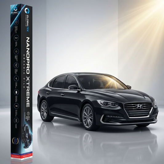 Insulfilm Nano Cerâmica Hyundai Azera — Corte Computadorizado Sob Medida — Película Térmica Premium Nanopro Xtreme