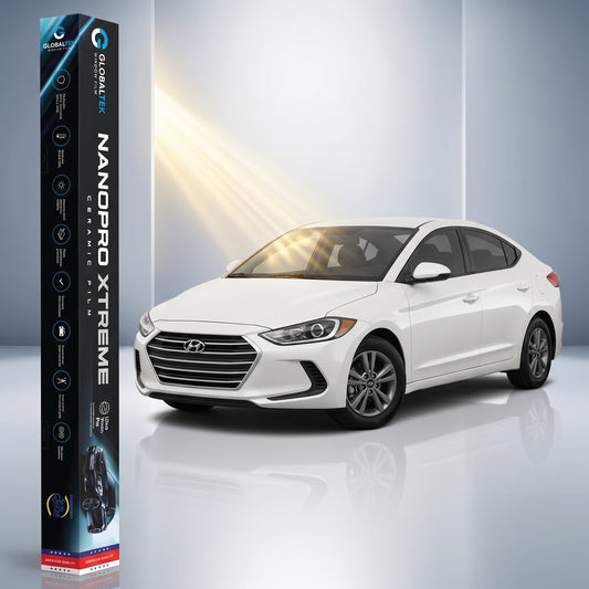 Insulfilm Nano Cerâmica Hyundai Elantra — Corte Computadorizado Sob Medida — Película Térmica Premium Nanopro Xtreme