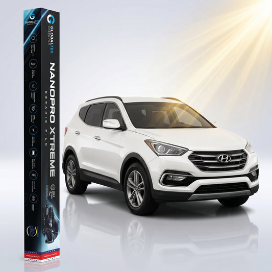 Insulfilm Nano Cerâmica Hyundai Santa Fé Sport — Corte Computadorizado Sob Medida — Película Térmica Premium Nanopro Xtreme