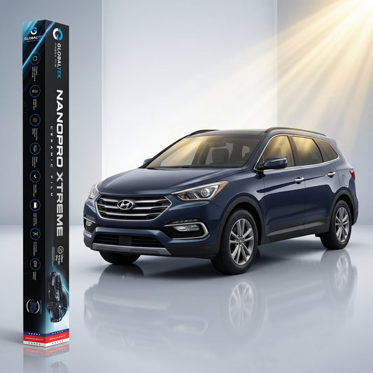 Insulfilm Nano Cerâmica Hyundai Grand Santa Fé — Corte Computadorizado Sob Medida — Película Térmica Premium Nanopro Xtreme