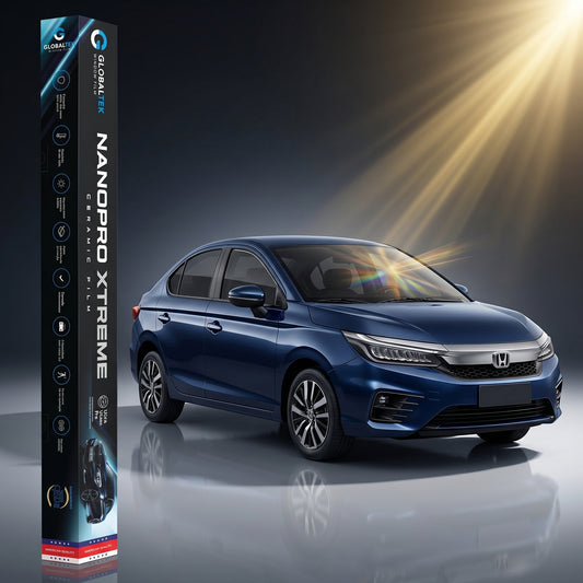 Insulfilm Nano Cerâmica Honda City — Corte Computadorizado Sob Medida — Película Térmica Premium Nanopro Xtreme