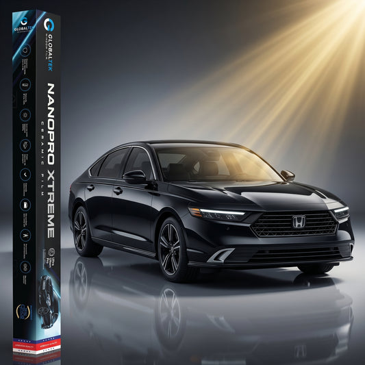 Insulfilm Nano Cerâmica Honda Accord — Corte Computadorizado Sob Medida — Película Térmica Premium Nanopro Xtreme