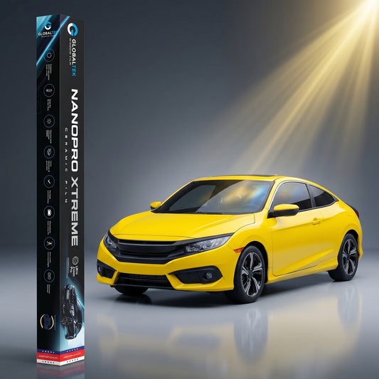 Insulfilm Nano Cerâmica Honda Civic 2 Portas — Corte Computadorizado Sob Medida — Película Térmica Premium Nanopro Xtreme