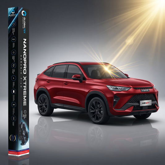 Insulfilm Nano Cerâmica GWM Haval H6 GT — Corte Computadorizado Sob Medida — Película Térmica Premium Nanopro Xtreme
