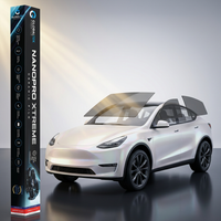 Película Automotiva Tipo Window Blue Premium — Kit Completo Nano Cerâmica com Corte a Laser Sob Medida — Nanopro Xtreme Globaltek