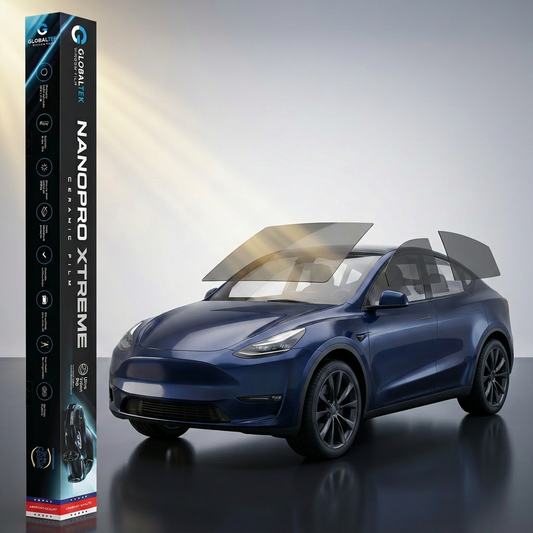 Película Nano Cerâmica Automotiva Sob Medida — Kit Completo para Qualquer Carro com Corte a Laser — Nanopro Xtreme Globaltek