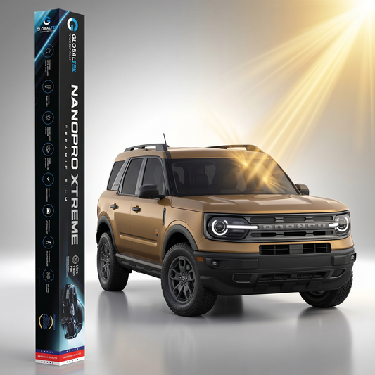 Insulfilm Nano Cerâmica Ford Bronco Sport — Corte Computadorizado Sob Medida — Película Térmica Premium Nanopro Xtreme