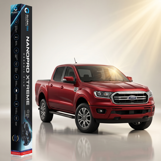 Insulfilm Nano Cerâmica Ford Ranger 4 Portas — Corte Computadorizado Sob Medida — Película Térmica Premium Nanopro Xtreme