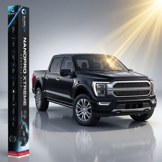 Insulfilm Nano Cerâmica Ford F-150 — Corte Computadorizado Sob Medida — Película Térmica Premium Nanopro Xtreme