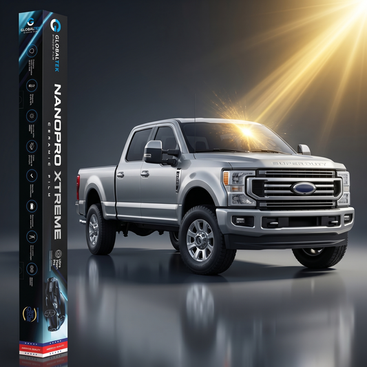 Insulfilm Nano Cerâmica Ford F-250 — Corte Computadorizado Sob Medida — Película Térmica Premium Nanopro Xtreme