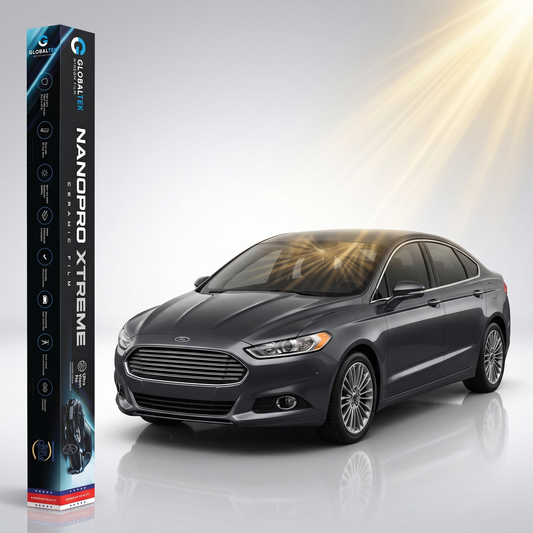 Insulfilm Nano Cerâmica Ford Fusion — Corte Computadorizado Sob Medida — Película Térmica Premium Nanopro Xtreme