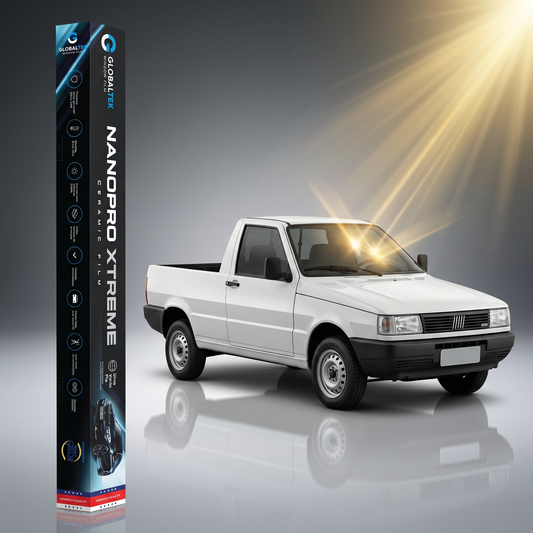 Insulfilm Nano Cerâmica Fiat Fiorino Pickup — Corte Computadorizado Sob Medida — Película Térmica Premium Nanopro Xtreme