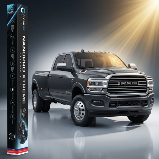 Insulfilm Nano Cerâmica Dodge Ram 3500 — Corte Computadorizado Sob Medida — Película Térmica Premium Nanopro Xtreme
