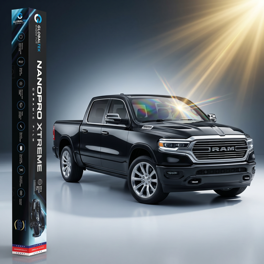 Insulfilm Nano Cerâmica Dodge Ram 1500 — Corte Computadorizado Sob Medida — Película Térmica Premium Nanopro Xtreme