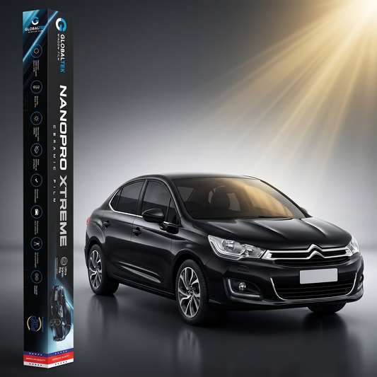 Insulfilm Nano Cerâmica Citroën C4 Lounge — Corte Computadorizado Sob Medida — Película Térmica Premium Nanopro Xtreme