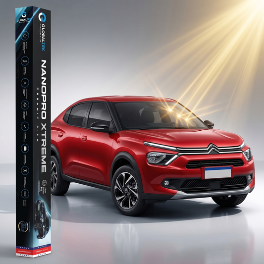 Insulfilm Nano Cerâmica Citroën Basalt — Corte Computadorizado Sob Medida — Película Térmica Premium Nanopro Xtreme