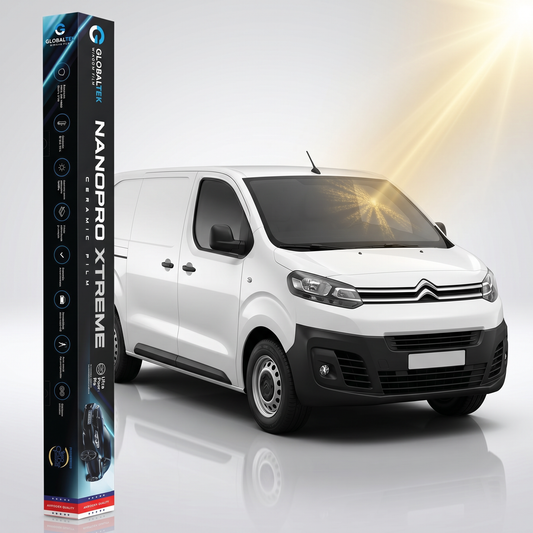 Insulfilm Nano Cerâmica Citroën Jumpy Cargo — Corte Computadorizado Sob Medida — Película Térmica Premium Nanopro Xtreme