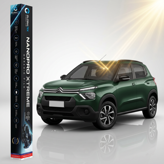 Insulfilm Nano Cerâmica Citroën C3 Aircross — Corte Computadorizado Sob Medida — Película Térmica Premium Nanopro Xtreme