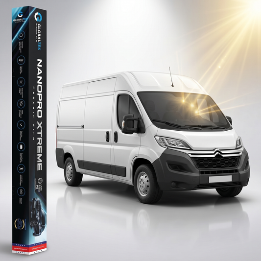 Insulfilm Nano Cerâmica Citroën Jumper Cargo — Corte Computadorizado Sob Medida — Película Térmica Premium Nanopro Xtreme