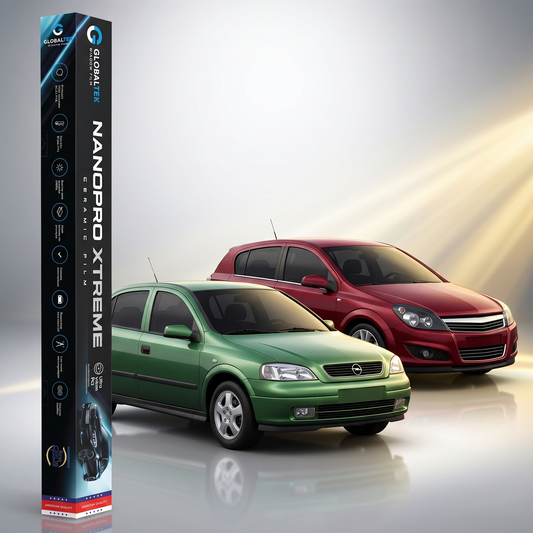 Insulfilm Nano Cerâmica Chevrolet Astra Hatch 4 Portas — Corte Computadorizado Sob Medida — Película Térmica Premium Nanopro Xtreme