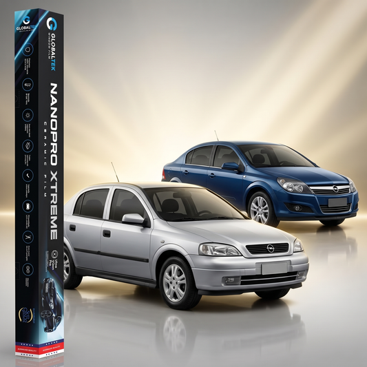 Insulfilm Nano Cerâmica Chevrolet Astra Sedan 4 Portas — Corte Computadorizado Sob Medida — Película Térmica Premium Nanopro Xtreme