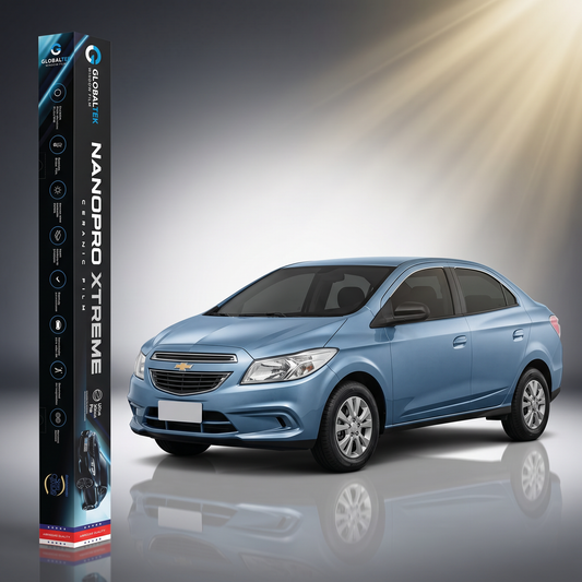 Insulfilm Nano Cerâmica Chevrolet Joy Sedan — Corte Computadorizado Sob Medida — Película Térmica Premium Nanopro Xtreme