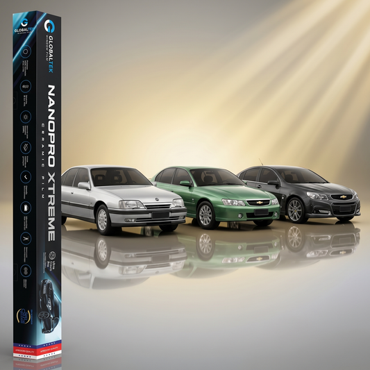 Insulfilm Nano Cerâmica Chevrolet Omega — Corte Computadorizado Sob Medida — Película Térmica Premium Nanopro Xtreme