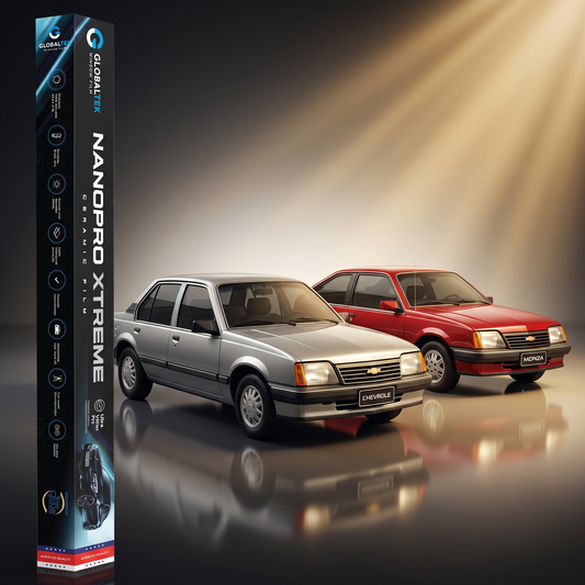 Insulfilm Nano Cerâmica Chevrolet Monza — Corte Computadorizado Sob Medida — Película Térmica Premium Nanopro Xtreme