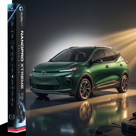 Insulfilm Nano Cerâmica Chevrolet Bolt EUV Hatch — Corte Computadorizado Sob Medida — Película Térmica Premium Nanopro Xtreme