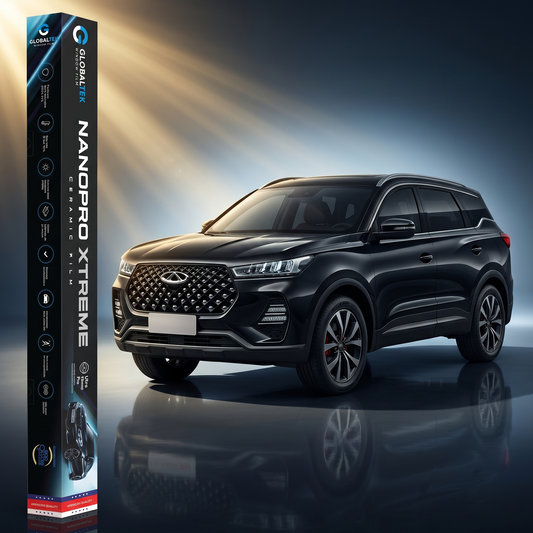 Insulfilm Nano Cerâmica Chery Tiggo 7 Pro — Corte Computadorizado Sob Medida — Película Térmica Premium Nanopro Xtreme