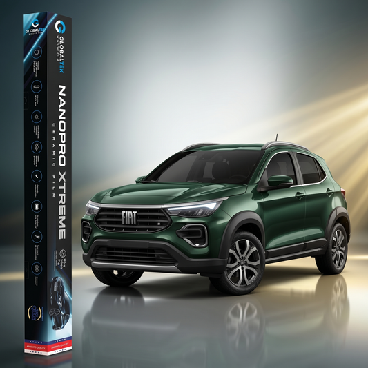 Insulfilm Nano Cerâmica Fiat Pulse — Corte Computadorizado Sob Medida — Película Térmica Premium Nanopro Xtreme