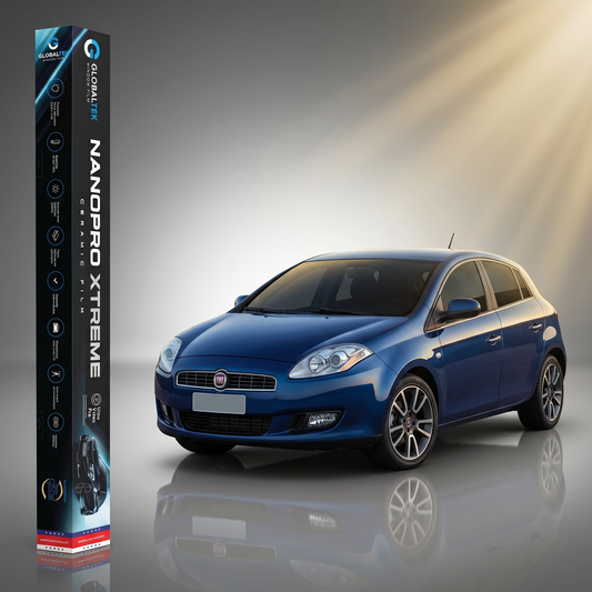 Insulfilm Nano Cerâmica Fiat Bravo — Corte Computadorizado Sob Medida — Película Térmica Premium Nanopro Xtreme