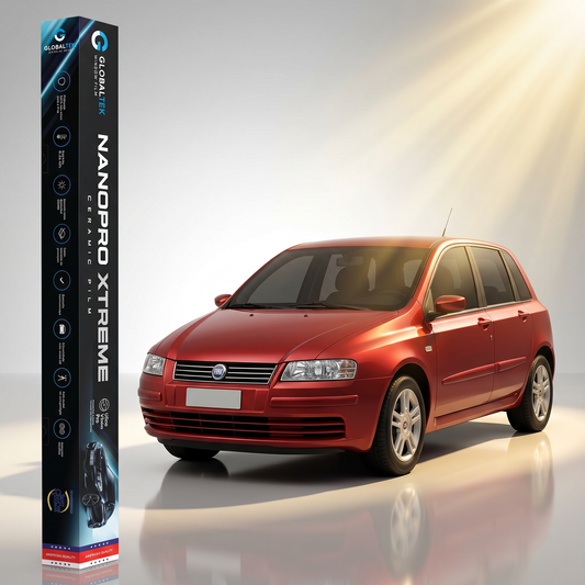 Insulfilm Nano Cerâmica Fiat Stilo — Corte Computadorizado Sob Medida — Película Térmica Premium Nanopro Xtreme