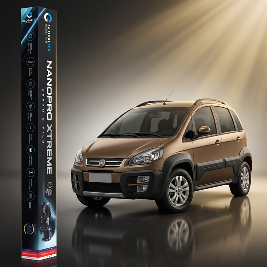 Insulfilm Nano Cerâmica Fiat Idea Adventure — Corte Computadorizado Sob Medida — Película Térmica Premium Nanopro Xtreme