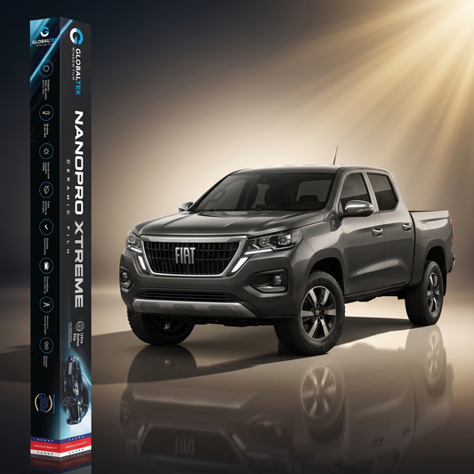 Insulfilm Nano Cerâmica Fiat Titano — Corte Computadorizado Sob Medida — Película Térmica Premium Nanopro Xtreme