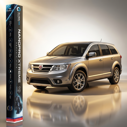 Insulfilm Nano Cerâmica Fiat Freemont — Corte Computadorizado Sob Medida — Película Térmica Premium Nanopro Xtreme