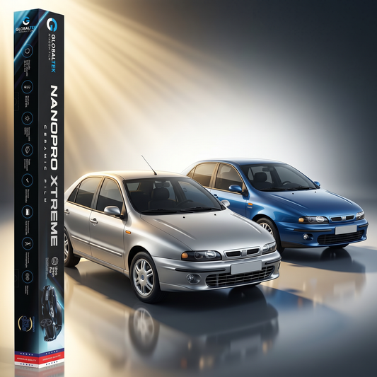 Insulfilm Nano Cerâmica Fiat Marea — Corte Computadorizado Sob Medida — Película Térmica Premium Nanopro Xtreme