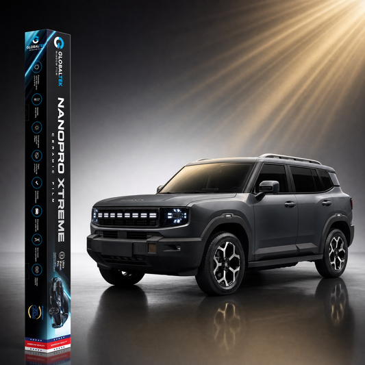 Insulfilm Nano Cerâmica Jetour T1 — Corte Computadorizado Sob Medida — Película Térmica Premium Nanopro Xtreme