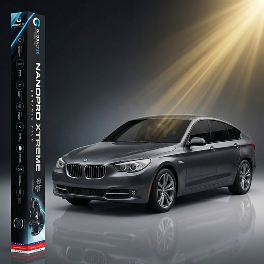 Insulfilm Nano Cerâmica BMW Série 5 GT — Corte Computadorizado Sob Medida — Película Térmica Premium Nanopro Xtreme