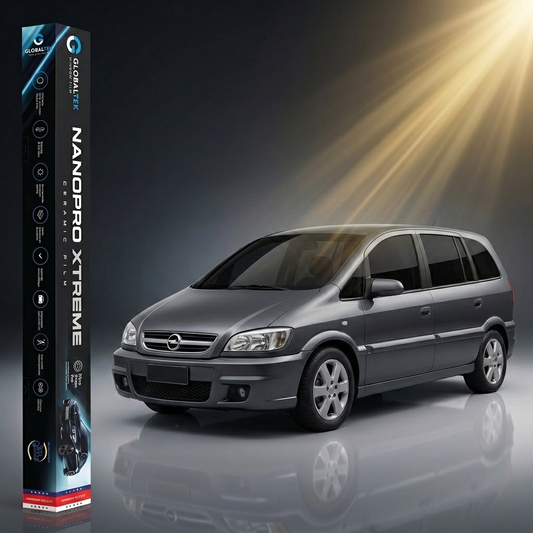 Insulfilm Nano Cerâmica Chevrolet Zafira — Corte Computadorizado Sob Medida — Película Térmica Premium Nanopro Xtreme