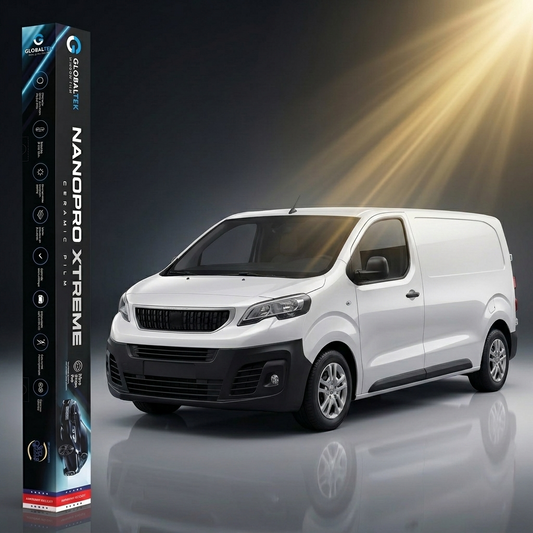 Insulfilm Nano Cerâmica Fiat Scudo Furgão — Corte Computadorizado Sob Medida — Película Térmica Premium Nanopro Xtreme
