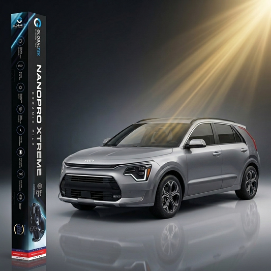 Insulfilm Nano Cerâmica Kia Niro — Corte Computadorizado Sob Medida — Película Térmica Premium Nanopro Xtreme