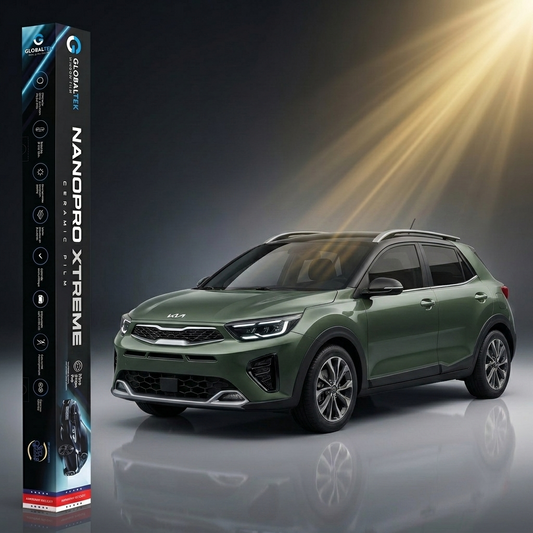 Insulfilm Nano Cerâmica Kia Stonic — Corte Computadorizado Sob Medida — Película Térmica Premium Nanopro Xtreme