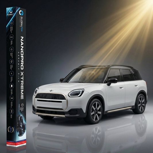 Insulfilm Nano Cerâmica Mini Countryman — Corte Computadorizado Sob Medida — Película Térmica Premium Nanopro Xtreme