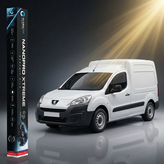 Película Nano Cerâmica Peugeot Partner Rapid