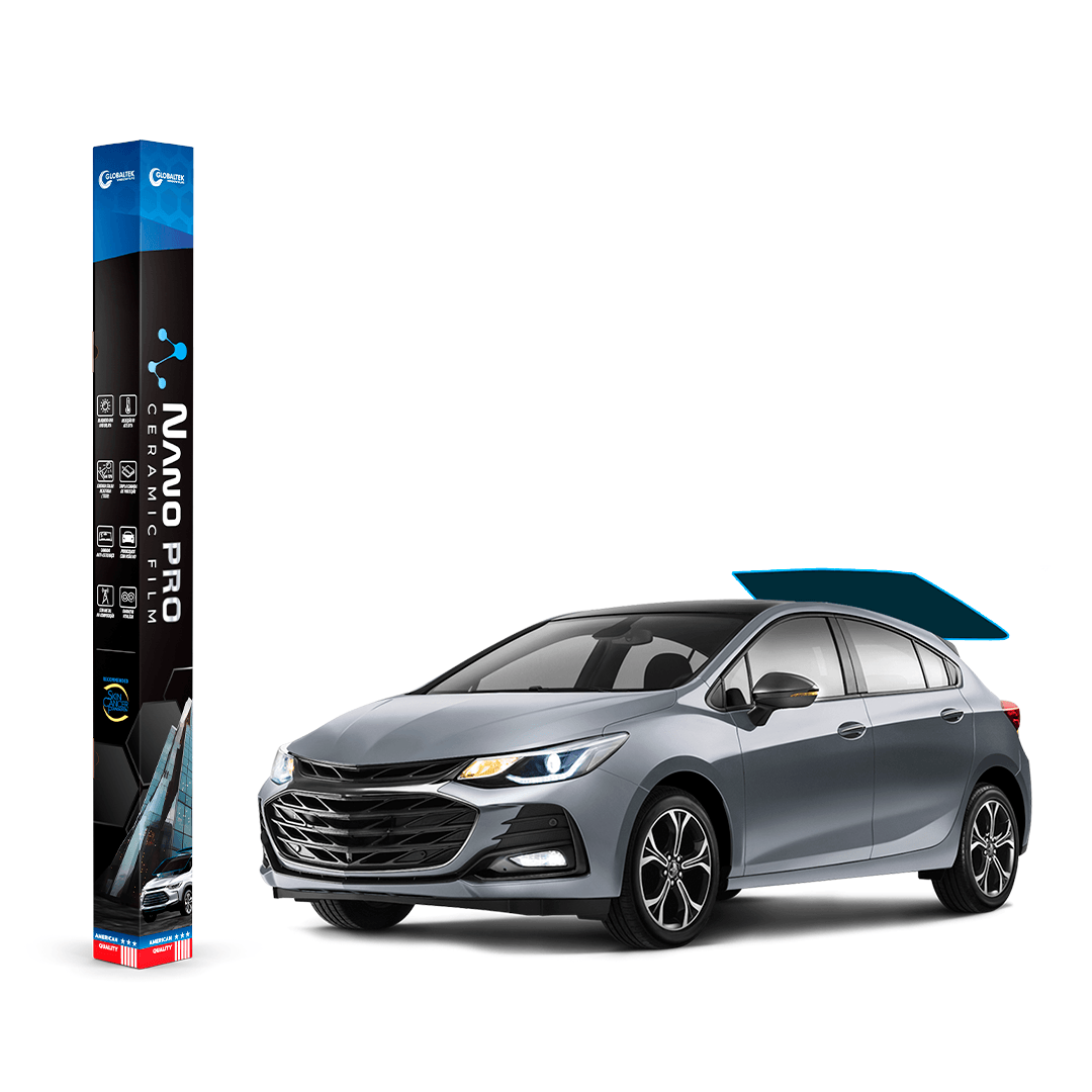 Película Filme Nano Cerâmica Automotiva Térmica - Hatch - Vidro Traseiro - Películas Fácil