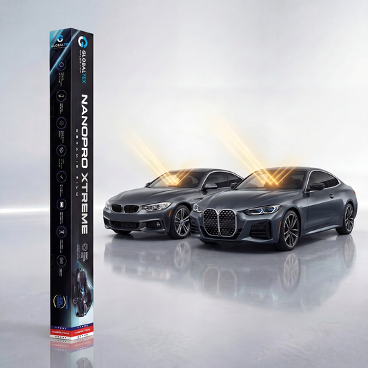 Insulfilm Nano Cerâmica BMW Série 4 Coupé — Compatível com Gerações F32 e G22 (2013-2024) — Corte Computadorizado Sob Medida — Película Térmica Premium Nanopro Xtreme