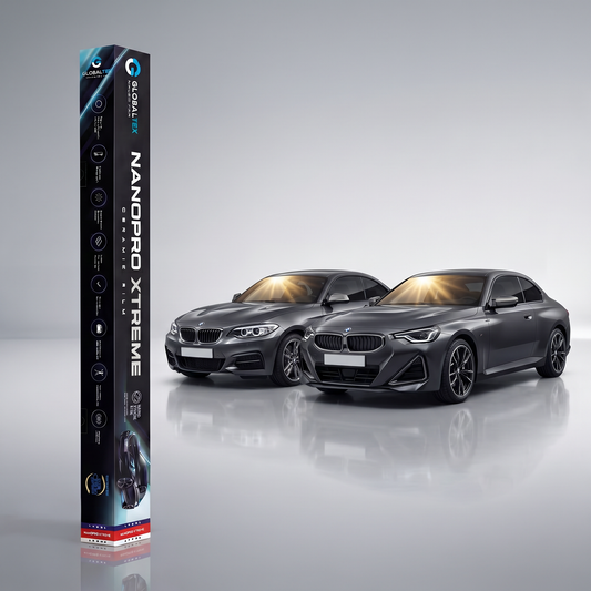 Insulfilm Nano Cerâmica BMW Série 2 Coupé — Compatível com Gerações F22 e G42 (2014-2024) — Corte Computadorizado Sob Medida — Película Térmica Premium Nanopro Xtreme